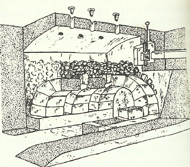 image a heat storage hypocaust