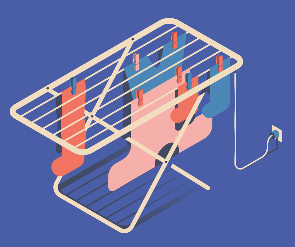 illustration bedazzled by energy efficiency